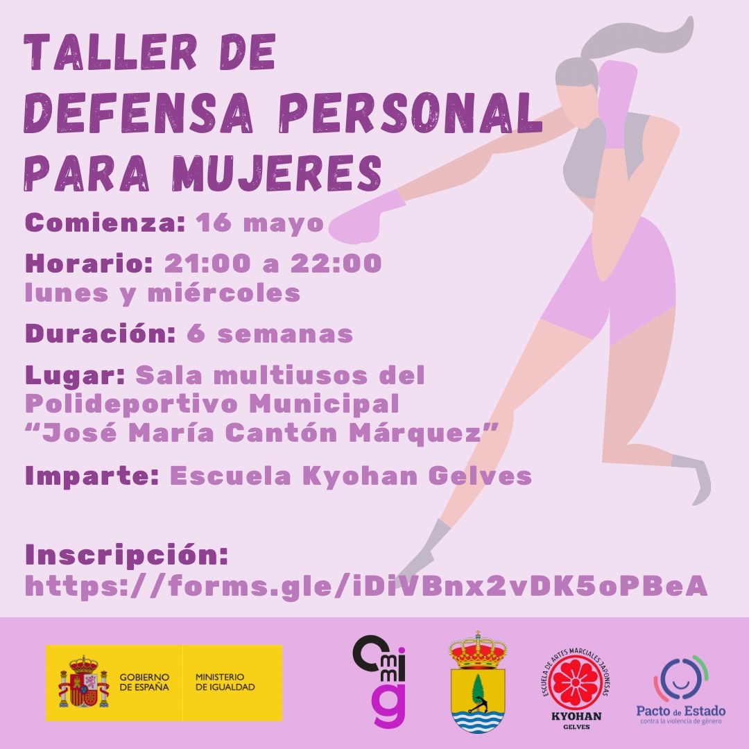 cartel taller defensa personal 2022