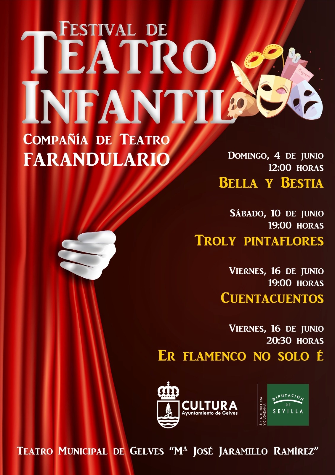 cartel teatro infantil