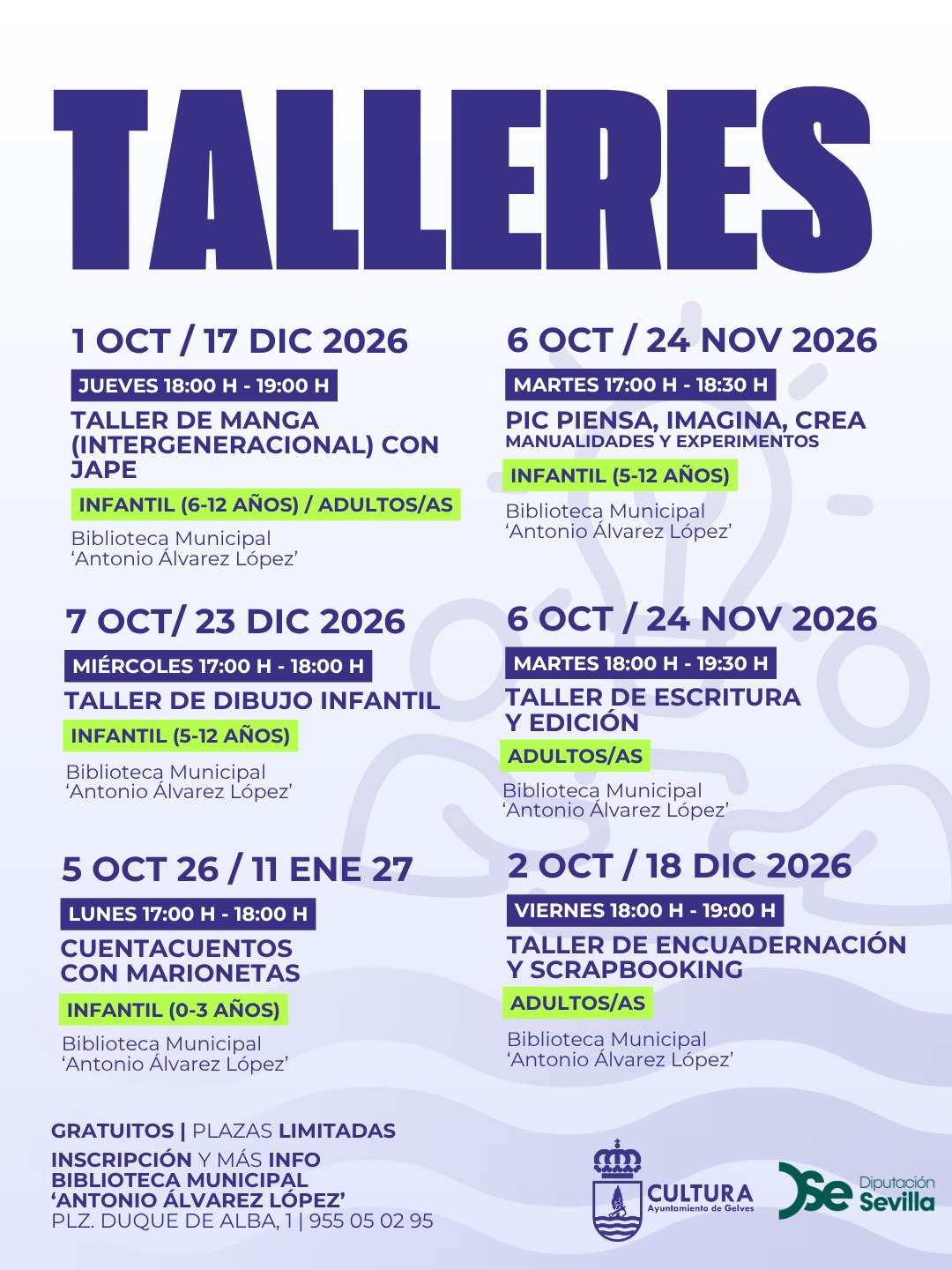 tallres cultura 2026-27