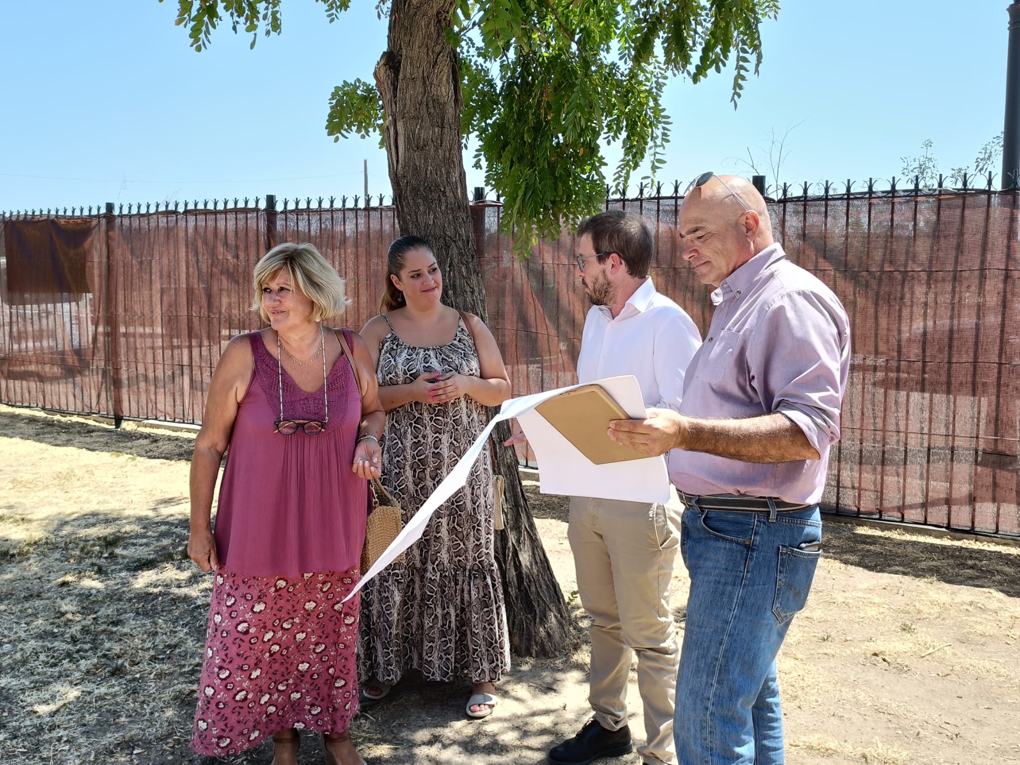 visita subdelegado parque del agua 1