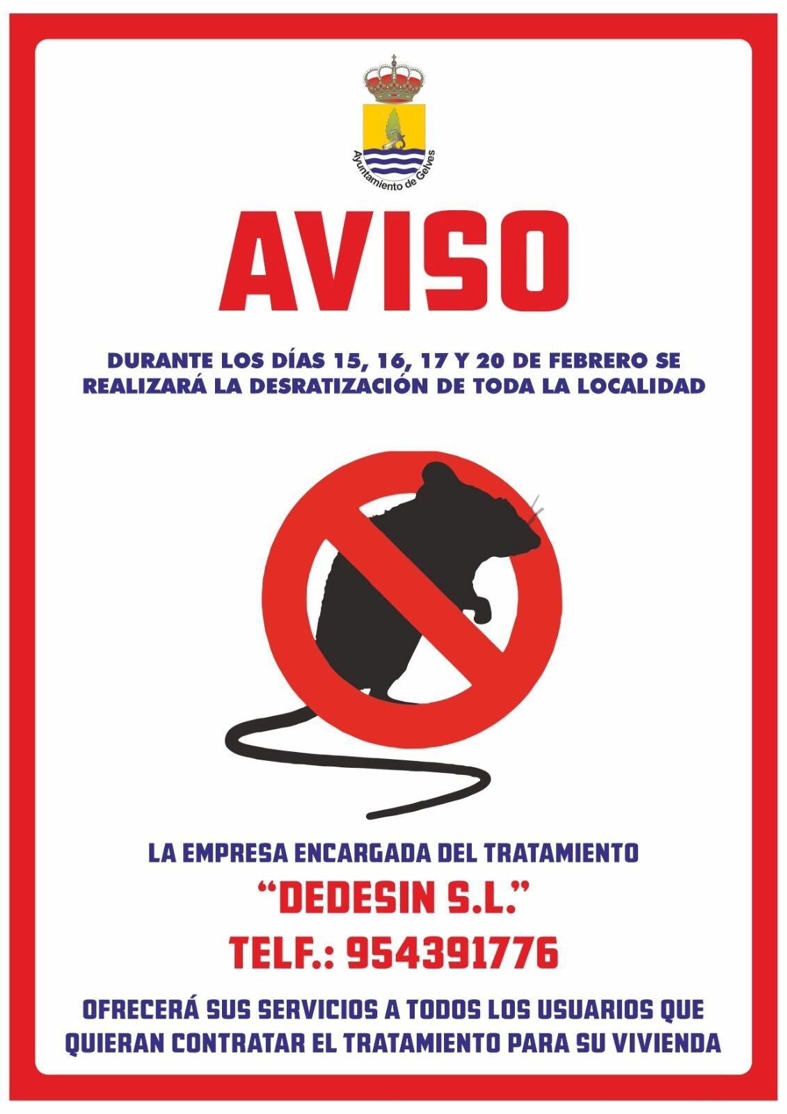 Cartel Camp. Ratas febrero