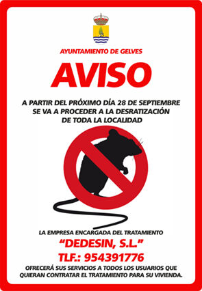 DESRATIZACION Y DESINSECTACION