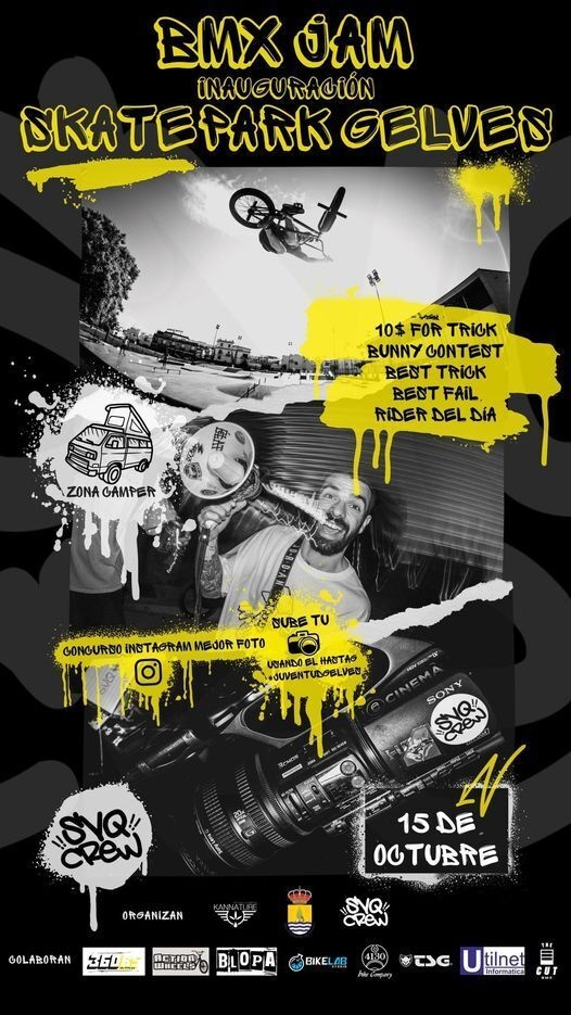 INAUGURA EL SKATE PLAZA gelves