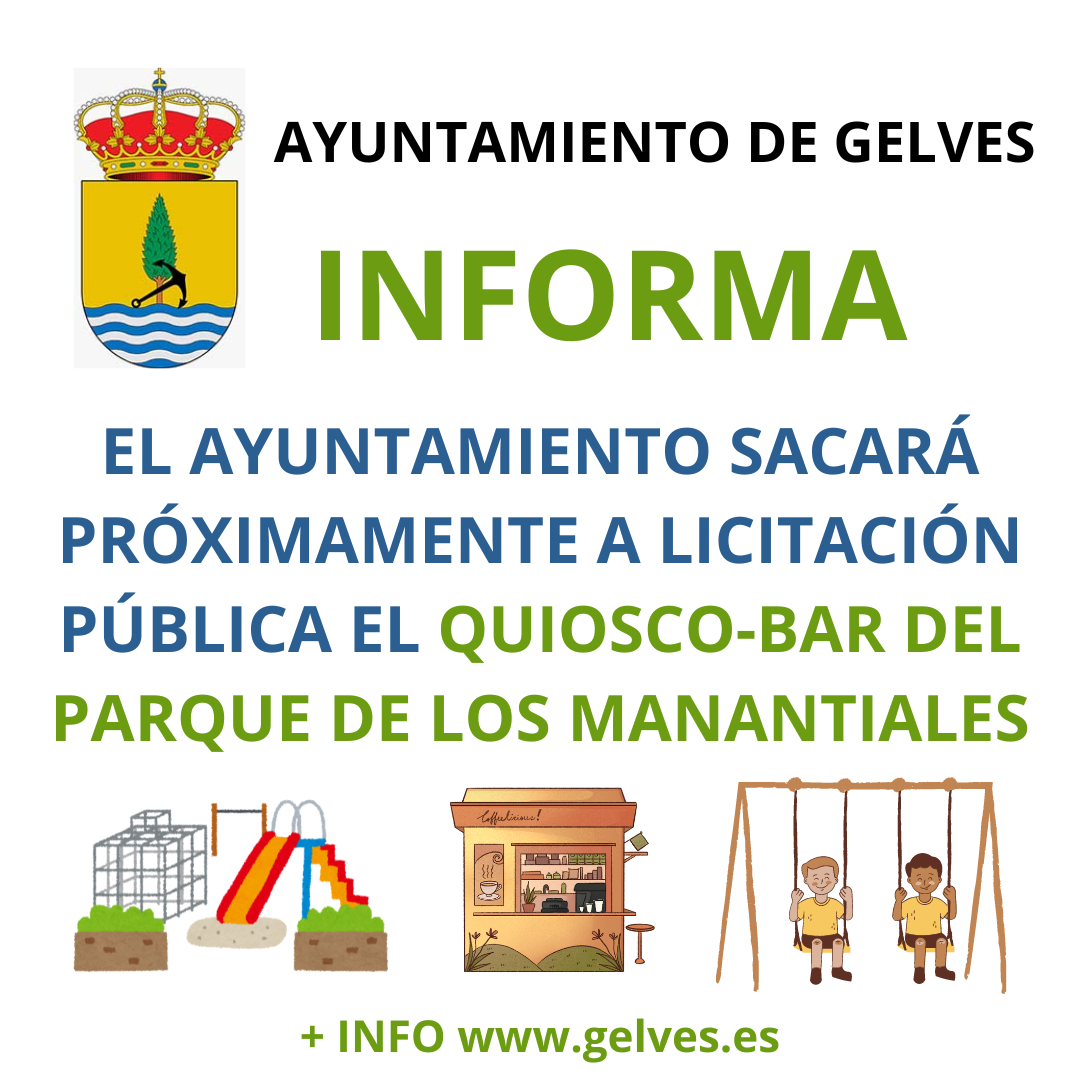 anuncio quiosco-bar parque manantiales