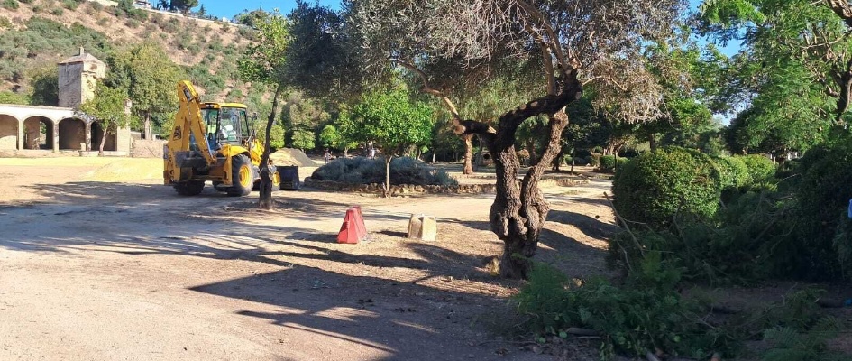 arreglos parque pandero coronacion