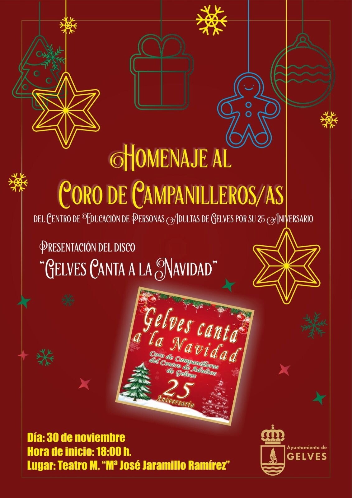 cartel 25 aniversario coro campanilleros