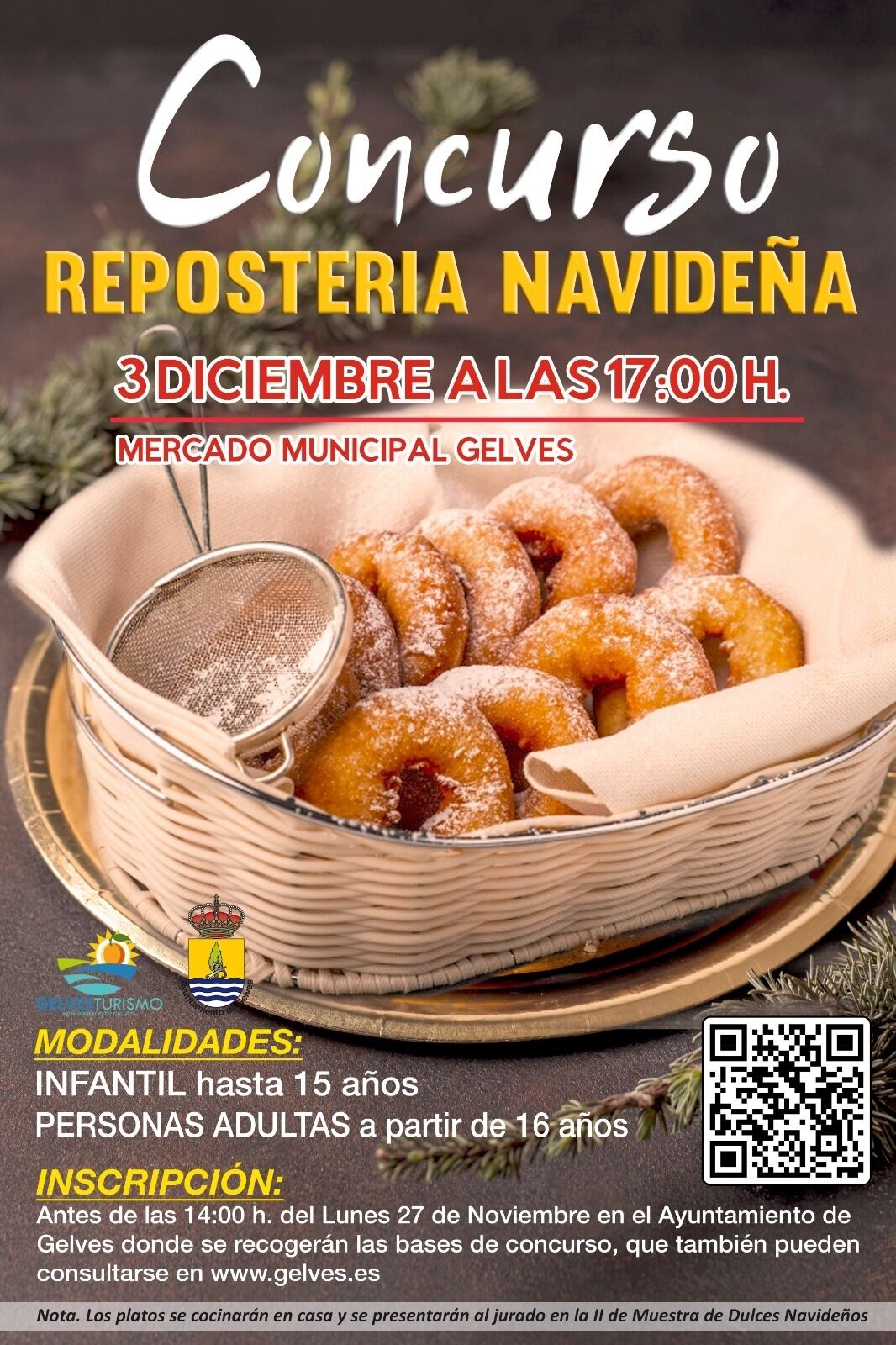 cartel concurso dulces navidad 23