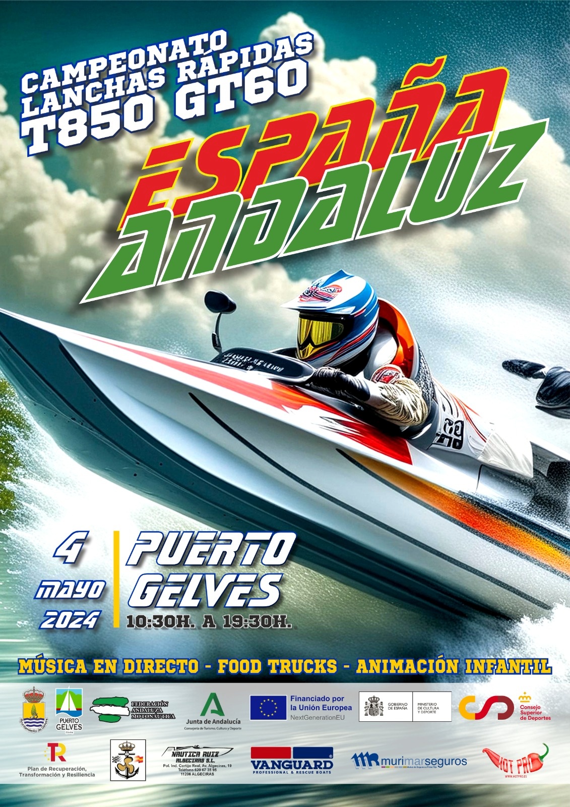 cartel evento nautico puerto