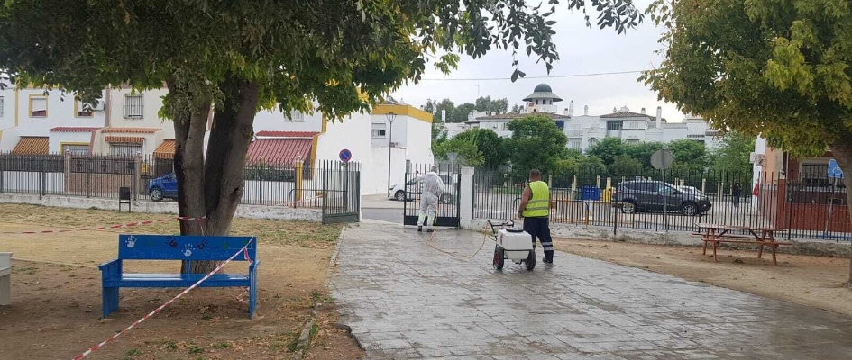 desinfeccion patio primaria