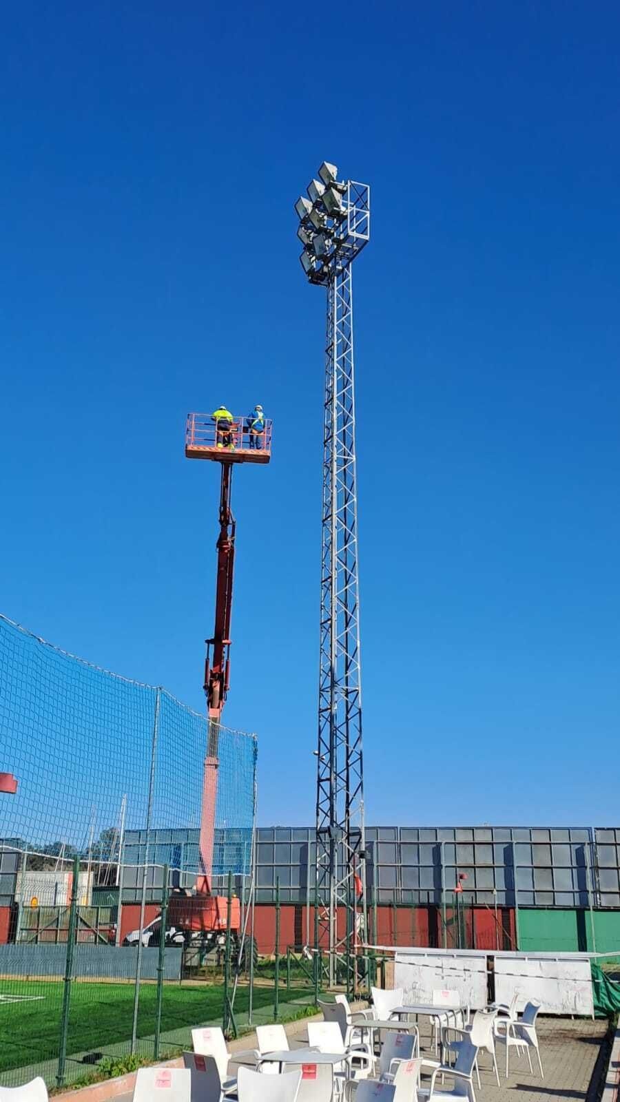 luminarias nuevas campo futbol gelves 24