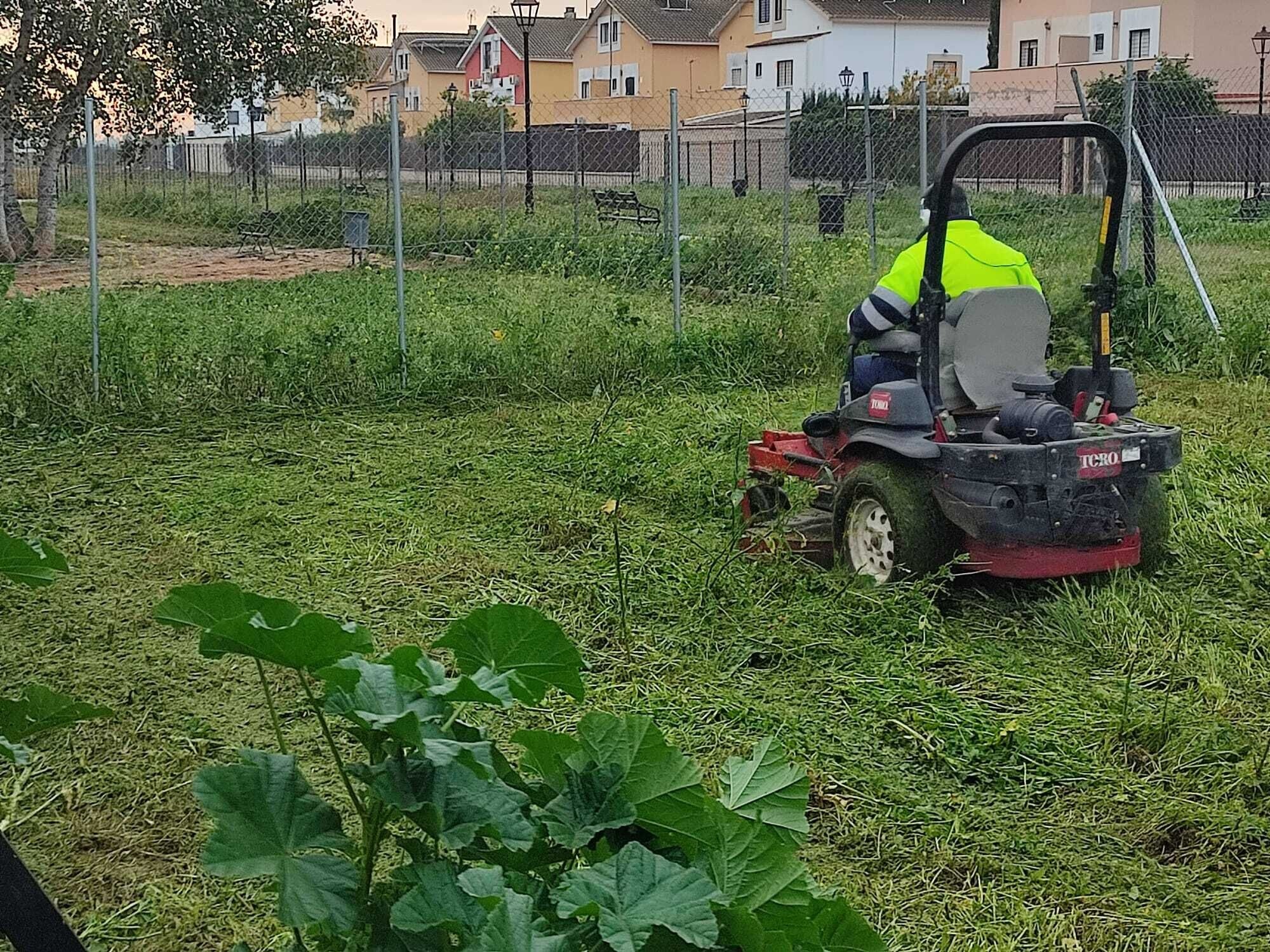 parque de perros operario