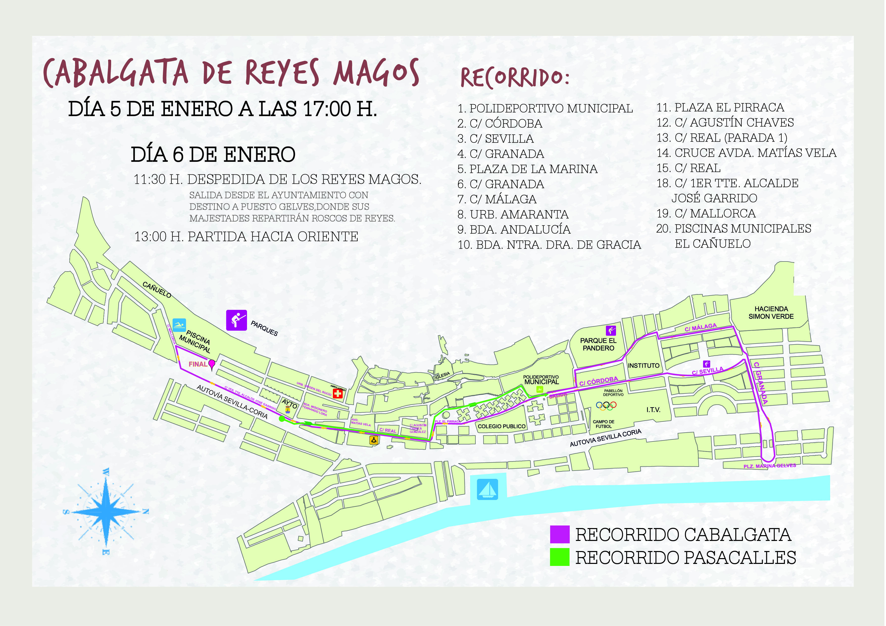 plano cabalgata gelves 2024