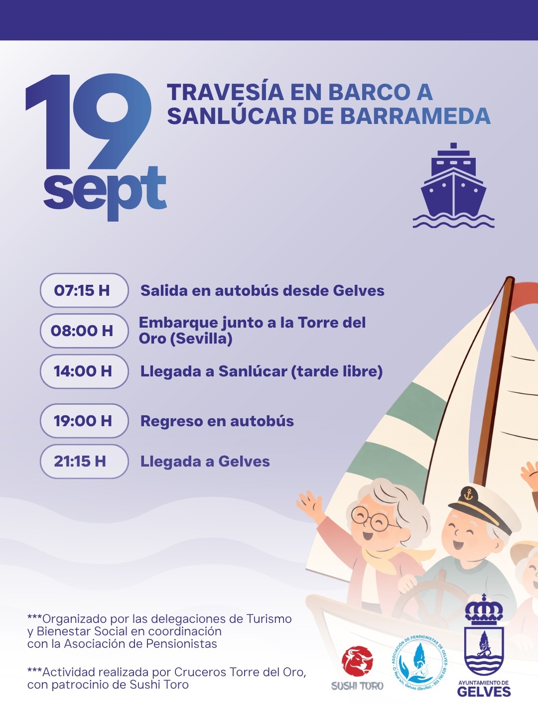 Gelves organiza varias actividades para celebrar el Día Internacional de las Personas Mayores Gelves organiza varias actividades para celebrar el Día Internacional de las Personas Mayores