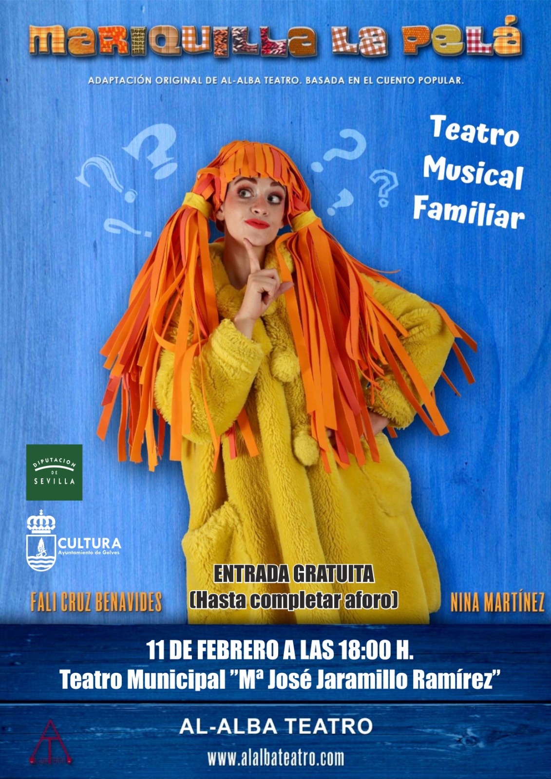 cartel teatro 11 febrero