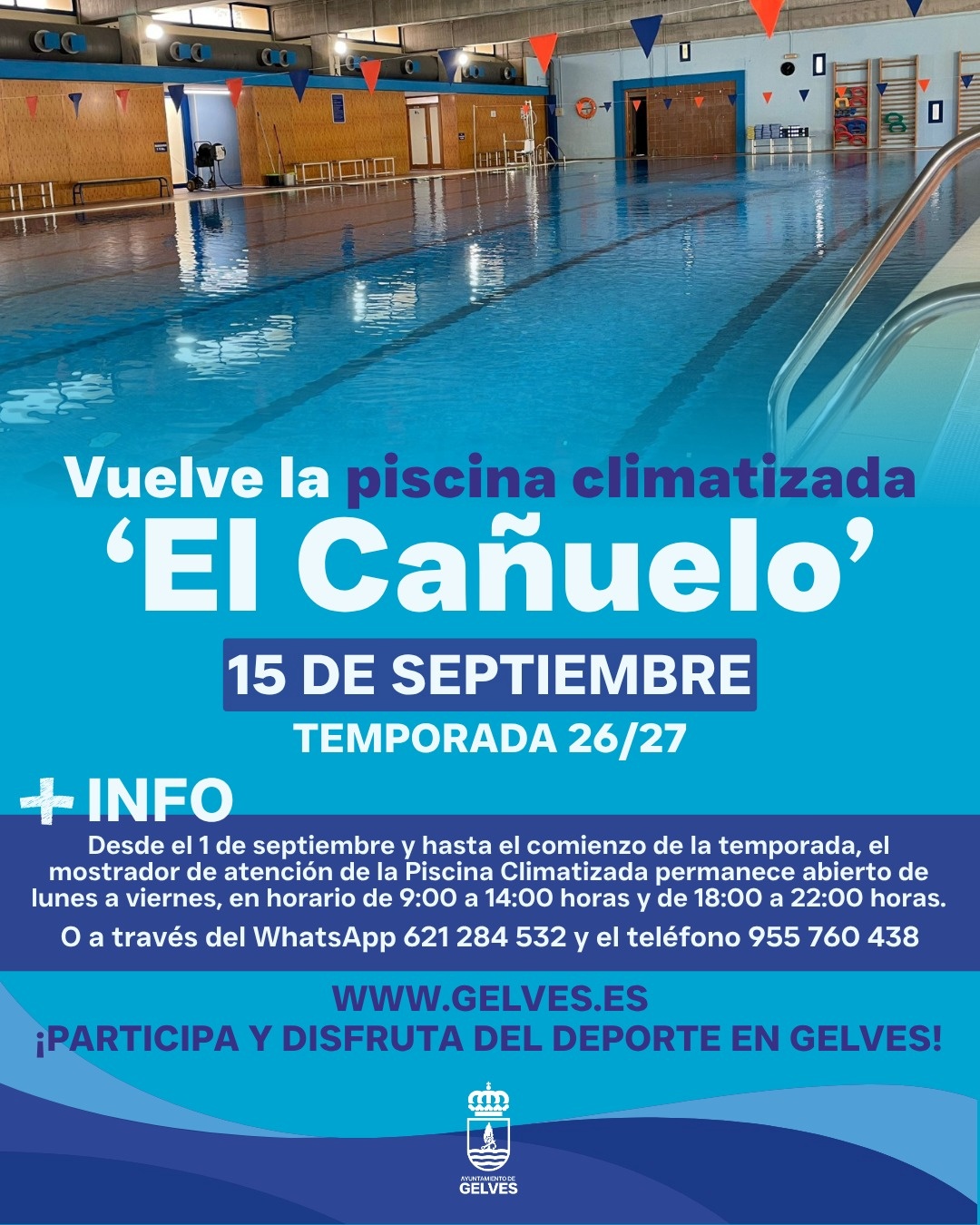 nueva temporada piscina climatizada gelves 26