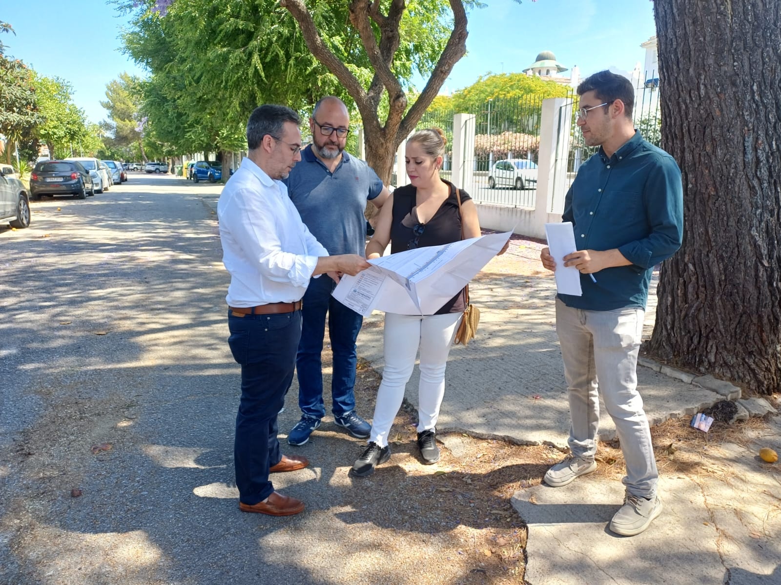 Aljarafesa iniciará el próximo lunes las obras de mejora de la red de saneamiento en la barriada Andalucía y calles aledañas de Gelves obra aljarafesa Gelves 2026 (1)