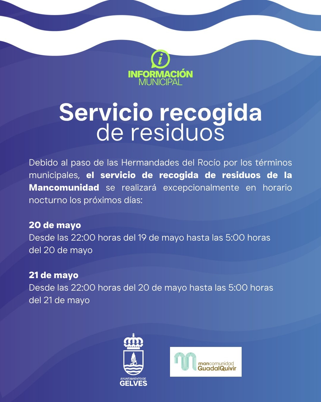 recogida residuos del rocío