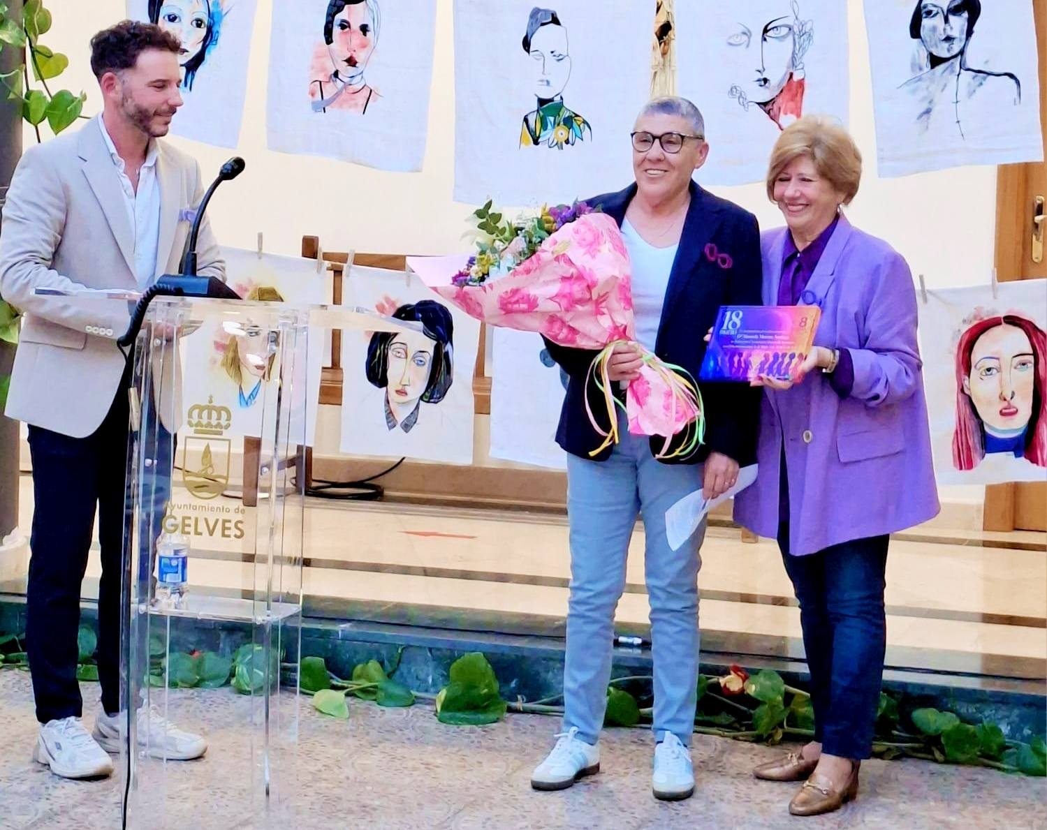 Gelves conmemoró ayer el Día Internacional de la Mujer con un acto institucional en defensa de la Igualdad 8M-26-1