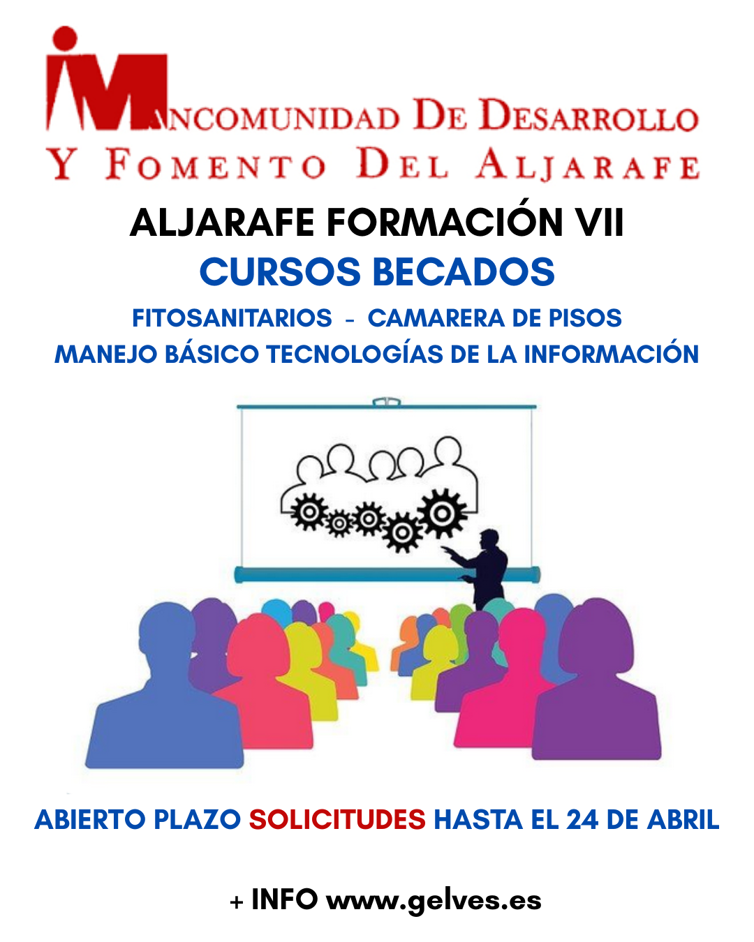 Abierto el plazo de inscripción para el programa formativo "Aljarafe Formación VII" ALJARAFE FORMACIÓN VII