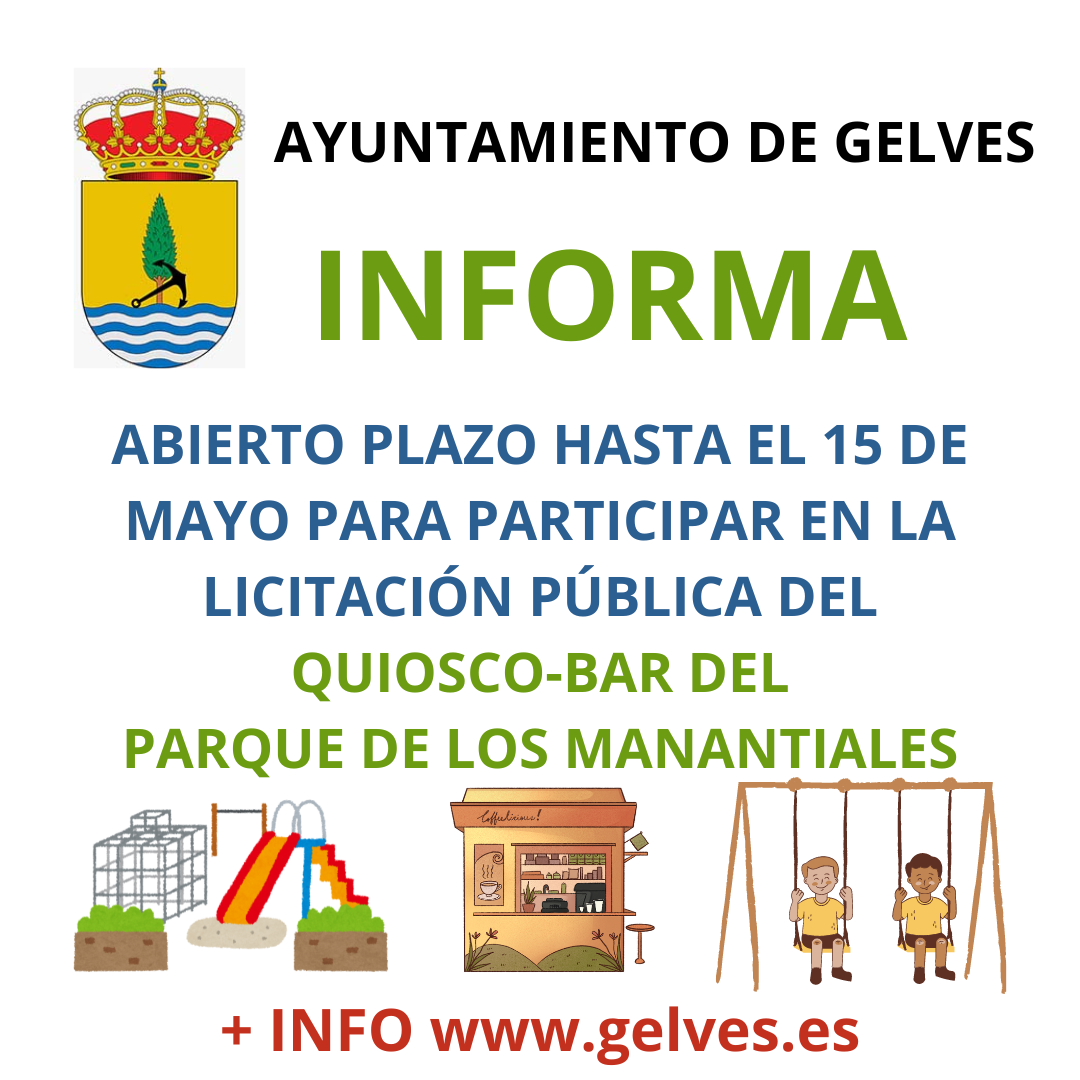 ANUNCIO PLAZO QUIOSCO MANANTIALES MAYO 24