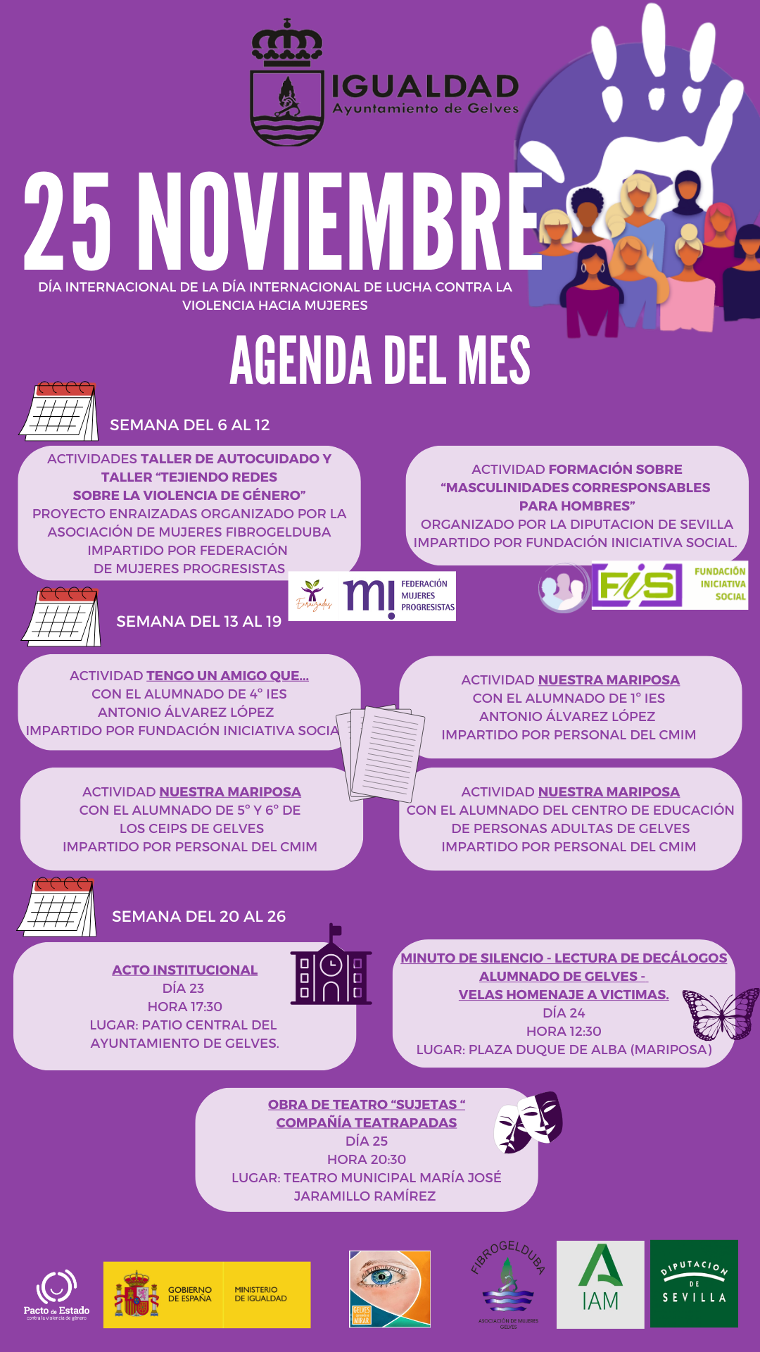 CARTEL CALENDARIO 25 N 2023