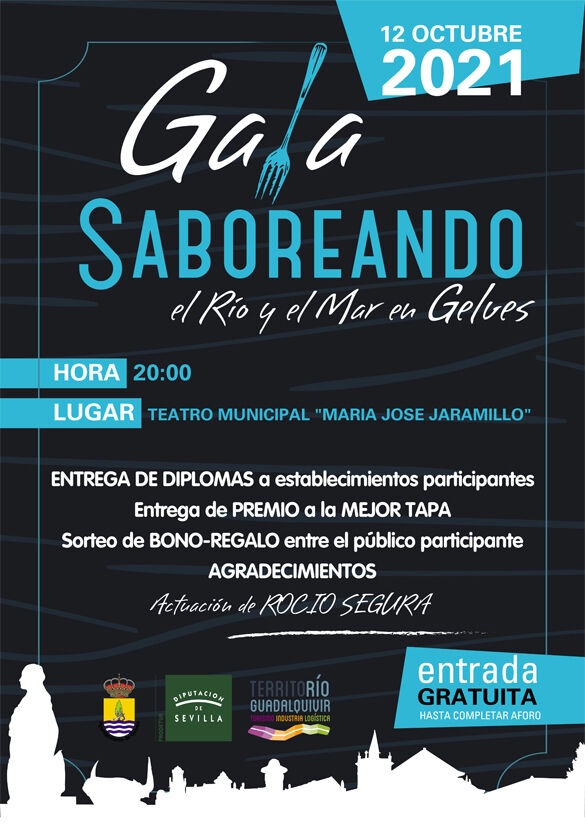 CARTEL GALA SABOREANDO
