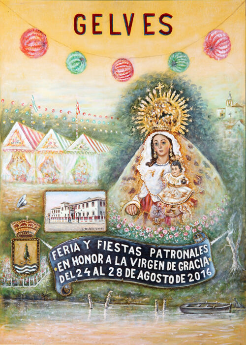 CARTEL FERIA GELVES 2016 w