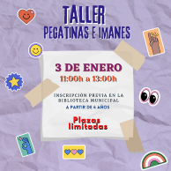 Taller de pegatinas e imanes