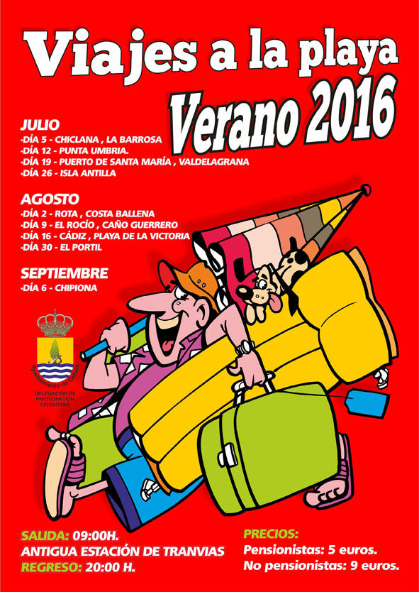 VIAJES A LA PLAYA 2016 w