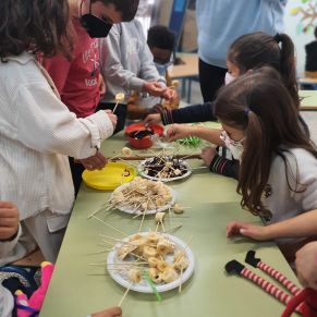 aula semana santa pituletas platano