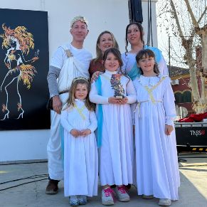 carnaval Gelves 2025 3er premio  grupo adulto