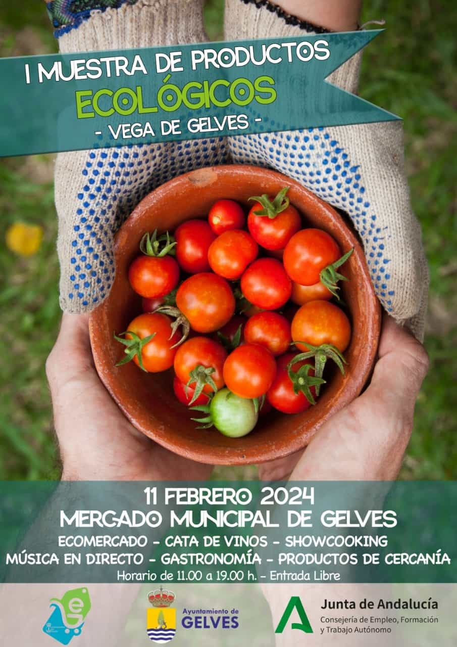 cartel i muestra de productos ecologicos gelves 2024