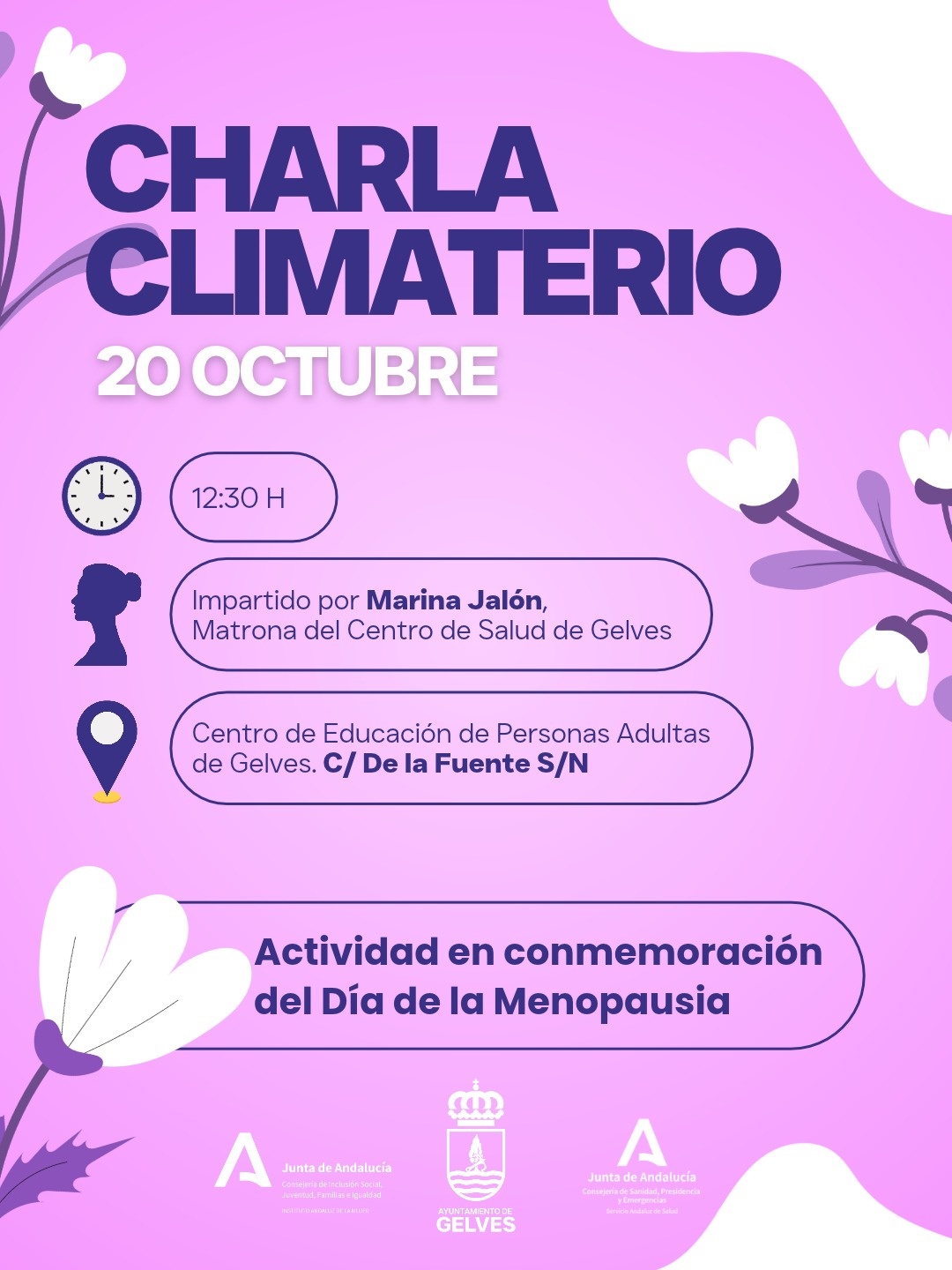 cartel menopausia 20 oct 26