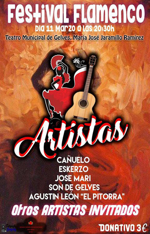 cartel festival flamenco 11 de maarzo