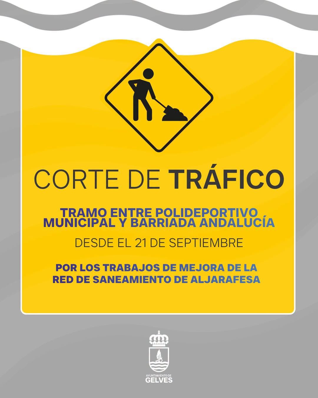 corte calle polideportivo 21 sept 26
