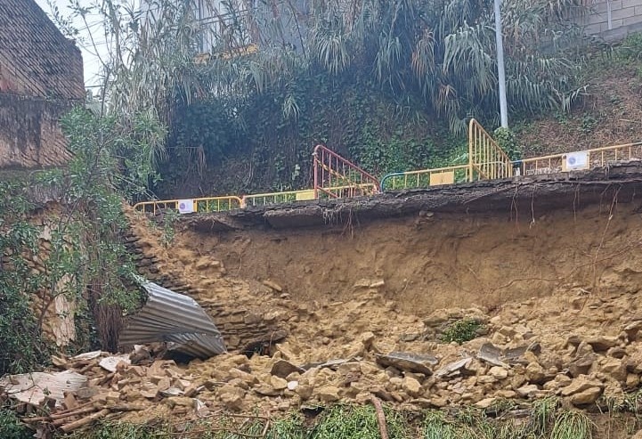 derrumbe calle rafael aguilar feb24