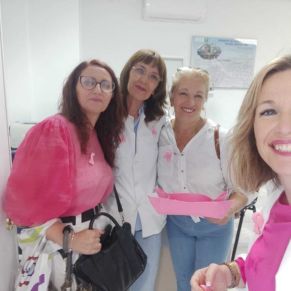 dia contra cancer de mama gelves 2023-lazo fibrogelduba