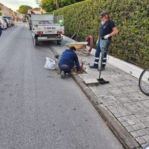 farola junto colegio