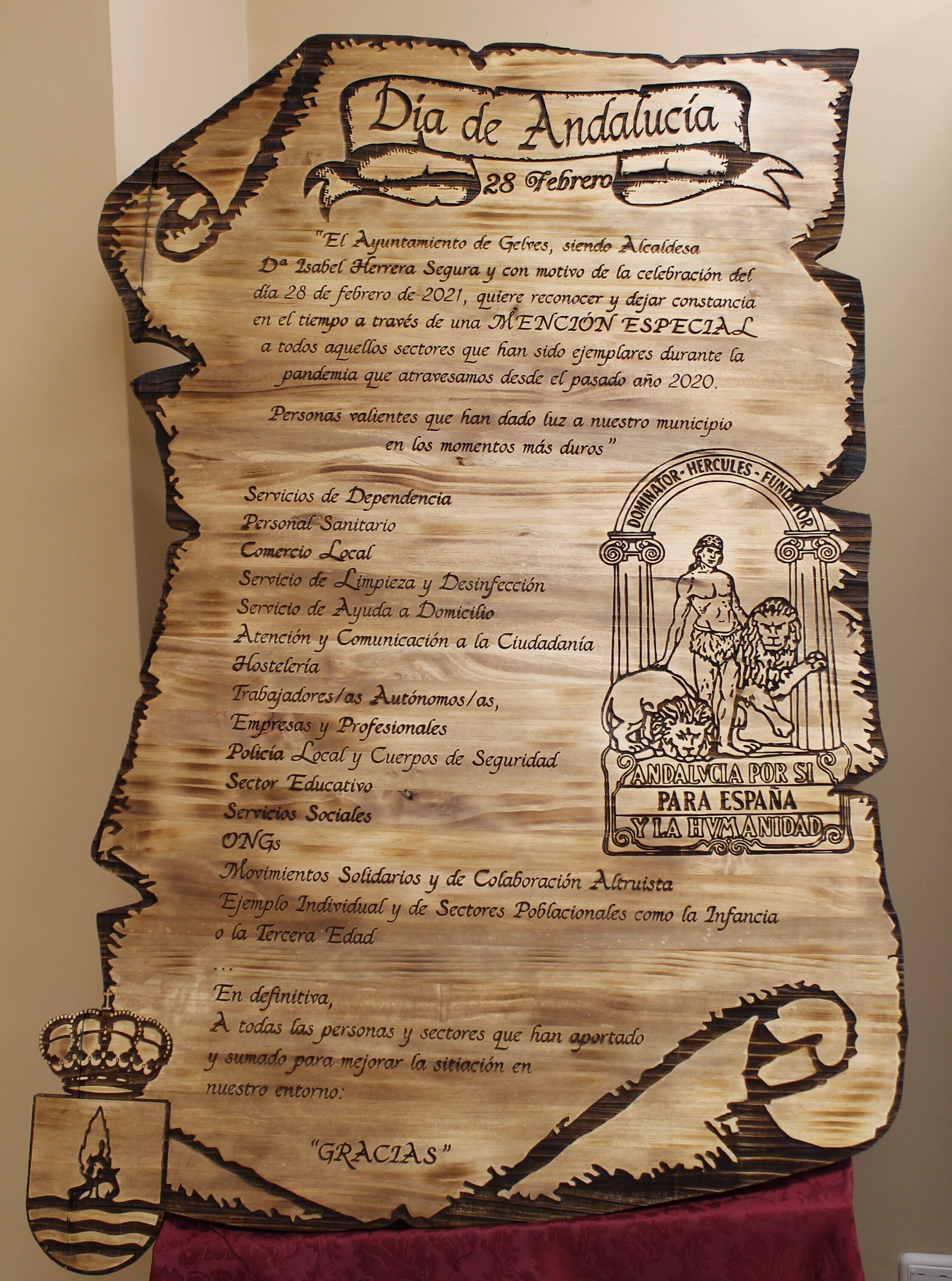 mencion especial 28 F gelves 2021