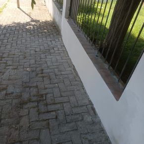 muro accidente arreglado