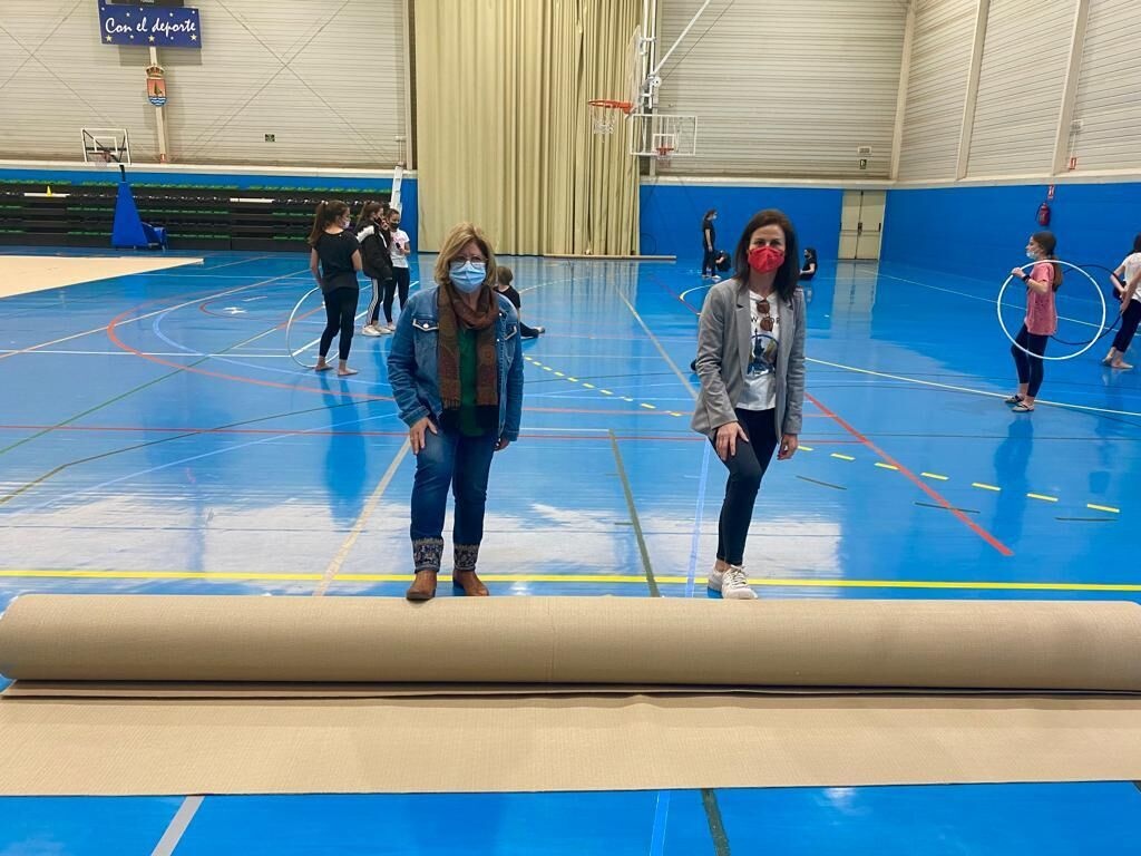 tapiz gimnasia tirmica