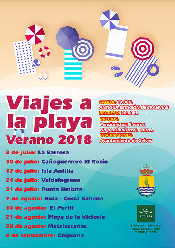 viajes a la playa 2018 w