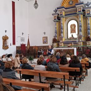 visita de Olivares 26 nov 24 capilla rocio angel