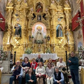 visita envejecimiento activo - interior iglesia